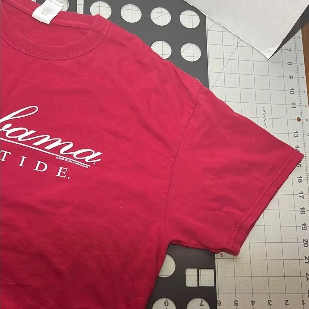 Red Alabama Roll Tide Tee - Picture 5 of 10